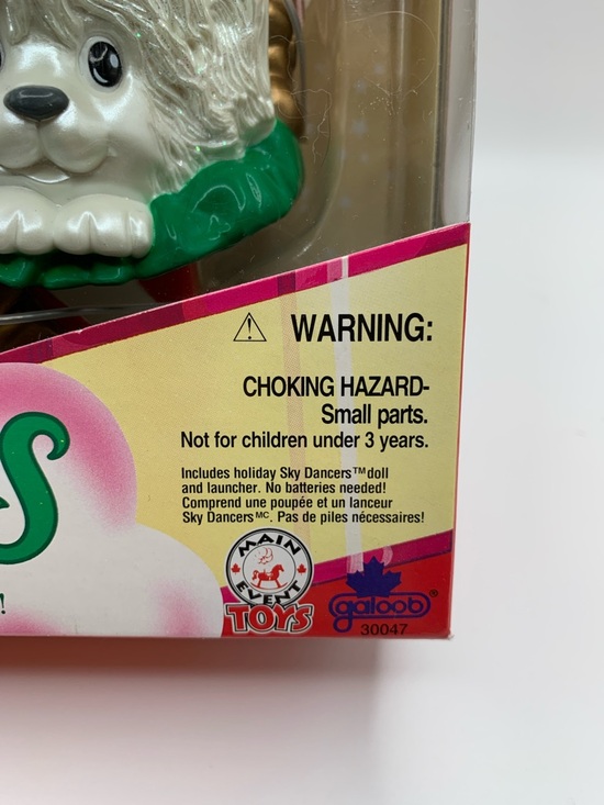 Hollyberry" Holiday Magic Sky Dancers doll from Galoob BNIB 1995 - Picture 13 of 13